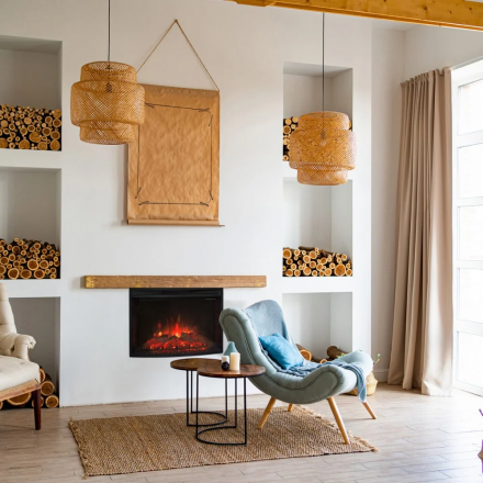 Электрокамин Real Flame Evrika 25,5 LED