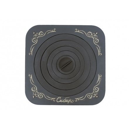 Печь под казан "Сибирь" с чугунной плитой и дверцей