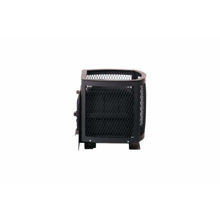 Печь банная чугунная Сибирь-15 Чугунная дверца без ВТК (Сетка)