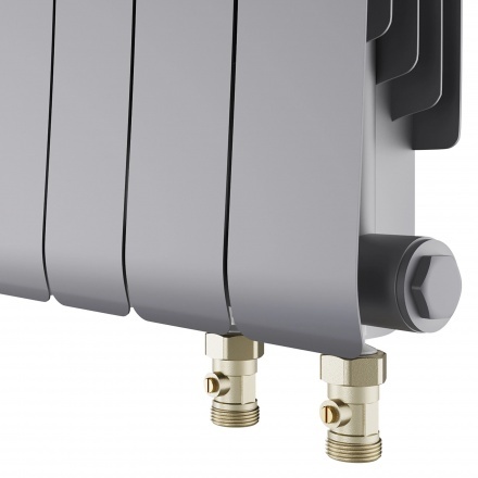 Радиатор биметаллический Royal Thermo Infinity 500 Silver Satin VR80