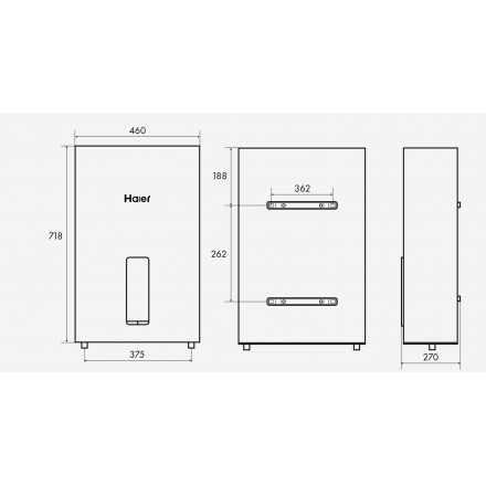 Накопительный водонагреватель Haier ES30V-D1