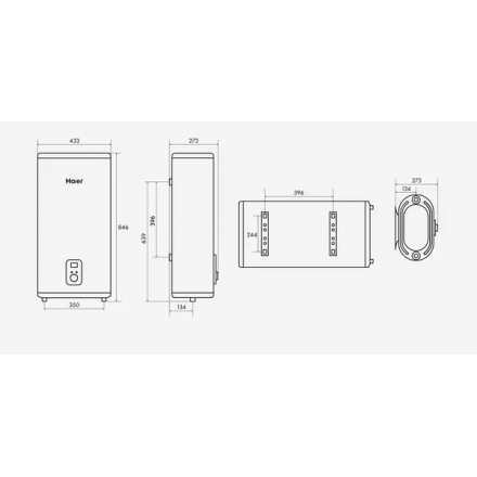 Накопительный водонагреватель Haier ES50V-F4 INOX