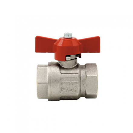 Кран шаровый Itap полнопроходной М-М с бабочкой 1/2"