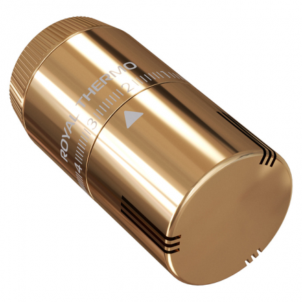 Термоголовка жидкостная Royal Thermo Design M30x1,5 золото