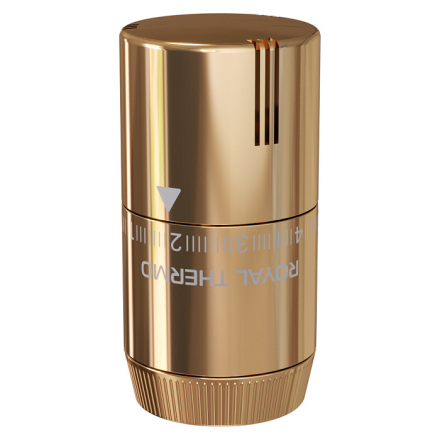 Термоголовка жидкостная Royal Thermo Design M30x1,5 золото