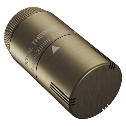 Термоголовка жидкостная Royal Thermo Design M30x1,5 бронза