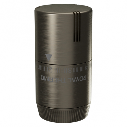 Термоголовка жидкостная Royal Thermo Design M30x1,5 никель матовый