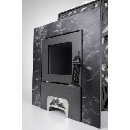 Печь для бани Скала 12Т стекло