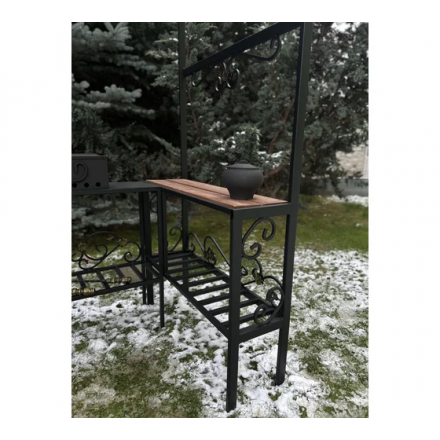 Мангал-беседка Царский с печью и дымоходом