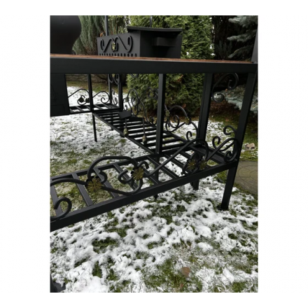 Мангал-беседка Царский с печью и дымоходом