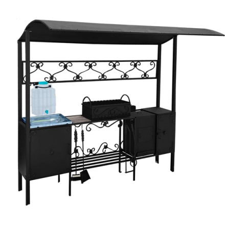 Мангал-беседка Царский 2