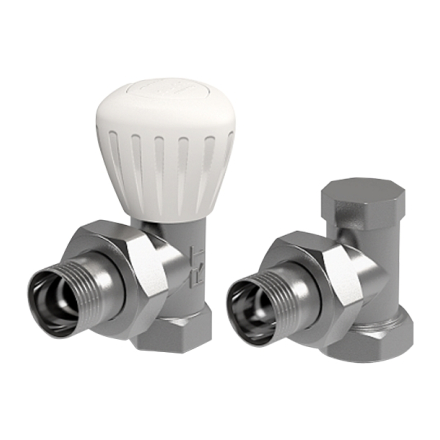 Набор ручной регулировки радиатора Royal Thermo, угловой 1/2"