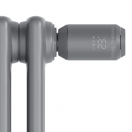 Термостатическая головка Royal Thermo Smart Heat 2.0 серебристый RATESH23015SS