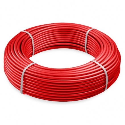 Труба из сшитого полиэтилена Valfex с барьерным слоем EVOH PE-Xa 16x2,0 красная