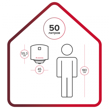 Водонагреватель Ariston PRO1 R ABS 80 V