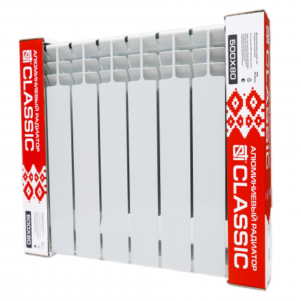 Радиатор алюминиевый STI S500A 500/80