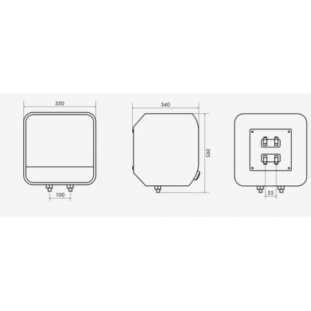 Накопительный водонагреватель над мойкой Haier ES15V-IQ1