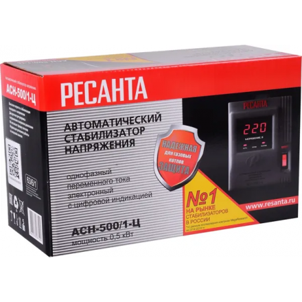 Стабилизатор напряжения Ресанта АСН-500/1-Ц