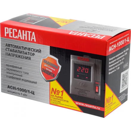 Стабилизатор напряжения Ресанта АСН-1000/1-Ц