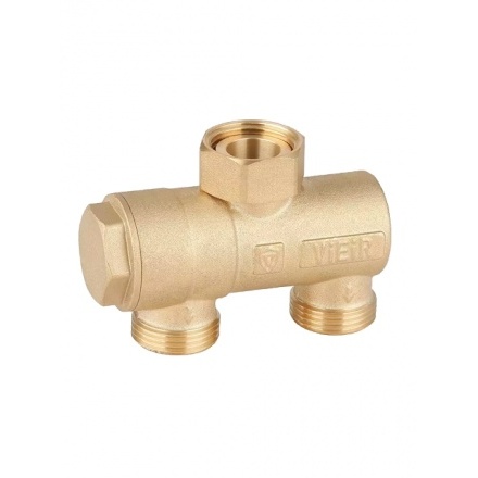 Тройник обратный VIEIR VR155 для трехходового клапан подключения бойлера TECLine