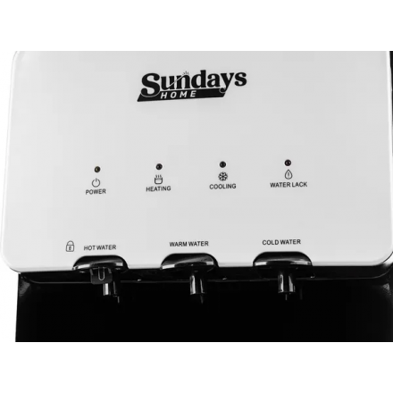 Кулер Sundays SL-807L (белый/черный)