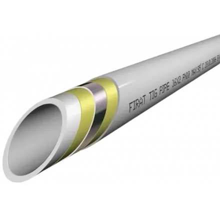 Труба металлопластиковая FIRAT PE-Xb/Al/PE-Xb 20х2 (бухта 100 м)