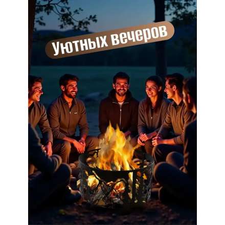 Костровая чаша Grins Metal Горы 600
