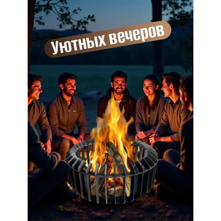 Костровая чаша Grins Metal Наборная 900
