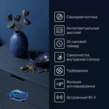 Сплит-система Vicool Pro VCI-DC09PRO/VCO-DC09PRO