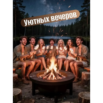 Костровая чаша Grins Metal НЛО