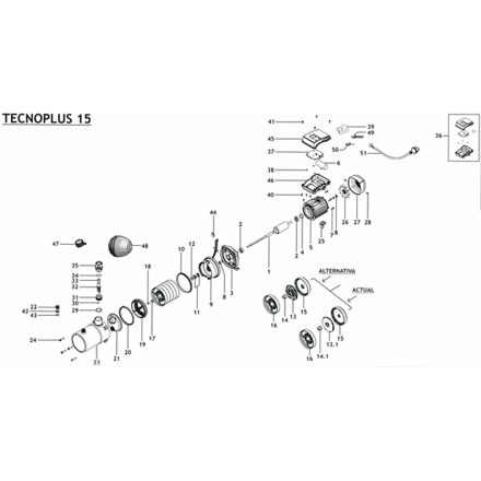 Насосная станция ESPA TECNOPLUS 15 4M