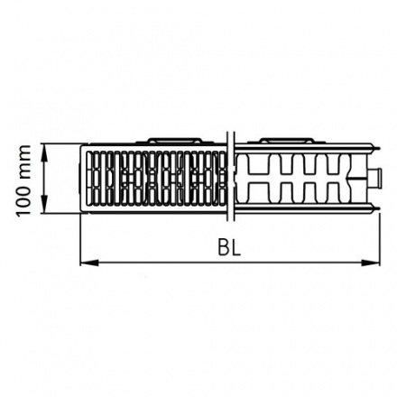 Радиатор стальной Kermi Kompakt 225001100