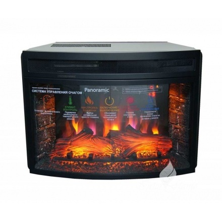 Электрокамин Royal Flame Panoramic 25 LED FX Черный
