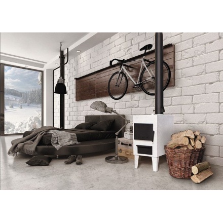 Котел на твердом топливе Сибирь КВО 15 в интерьере