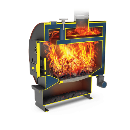 Твердотопливный котел Теплодар Уют 10