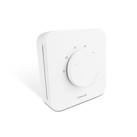 Простой электронный термостат с механическим диском управления Salus HTR230 20