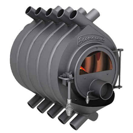 Печь отопительная Бренеран АОТ-14 тип 02 (дверца со стеклом)