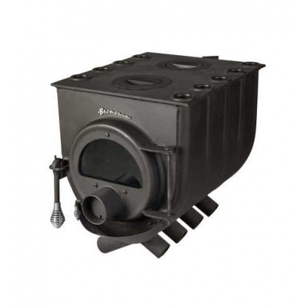 Печь отопительная Бренеран АОТ-06 тип 00 (2 конфорки) дверца со стеклом