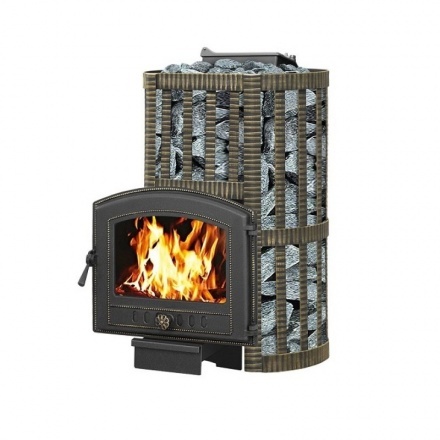 Печь для бани Везувий Ураган Ковка 16 (224)