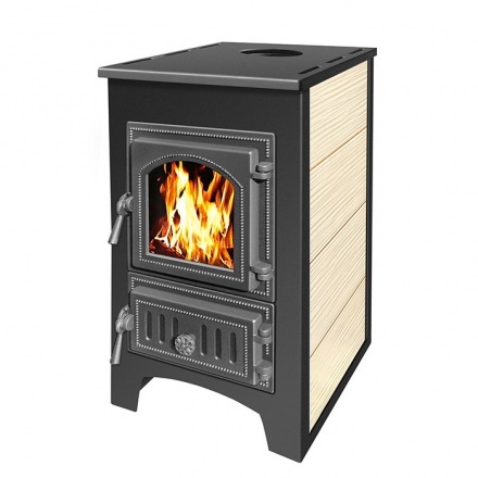 Печь-камин Везувий ПК-01 (270) бежевый 9 кВт