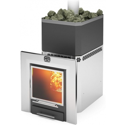 Печь для бани Теплодар Русь-27 ЛНЗП Панорама Профи