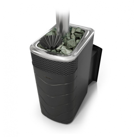 Печь для бани Термофор Гейзер XXL 2017 Inox Витра ЗК антрацит