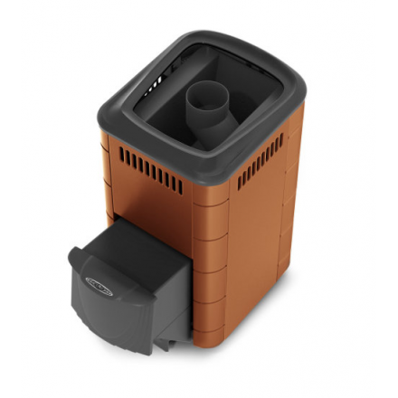 Печь для бани Термофор Тунгуска 2017 Carbon ДА терракота