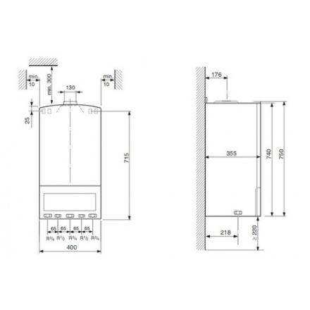 Газовый котел Bosch GAZ 4000 ZWA 24-2 K схема работы