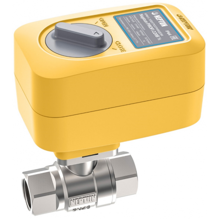 Кран шаровой с электроприводом Neptun PROFI 12В 3/4''