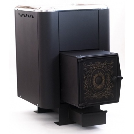 Печь банная Сибирь-18 (чугунная дверка, конвекционная)