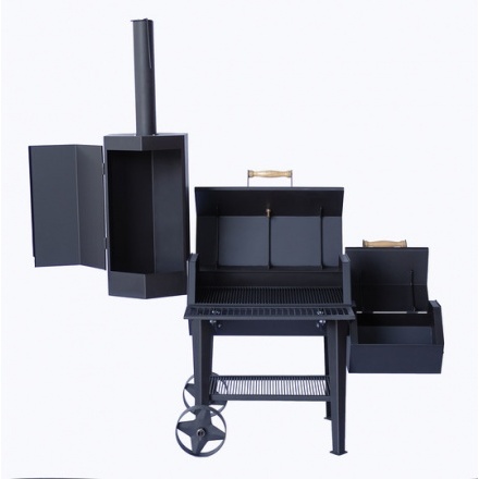 Смокер-гриль Сибирь в сборе