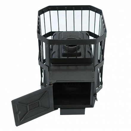 Печь банная Сибирь-15 (с выносным топочным каналом)   