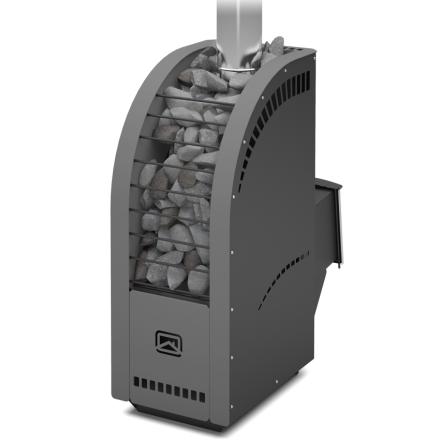 Печь для бани Теплодар Каскад-12Т Панорама (без дверцы)