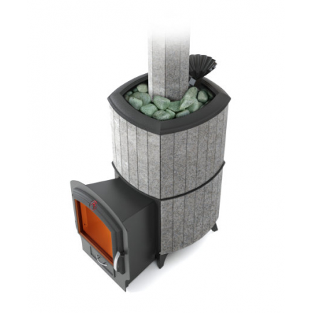 Печь для бани Термофор Альфа Гардарика Inox ЧДБСЭ ЗК